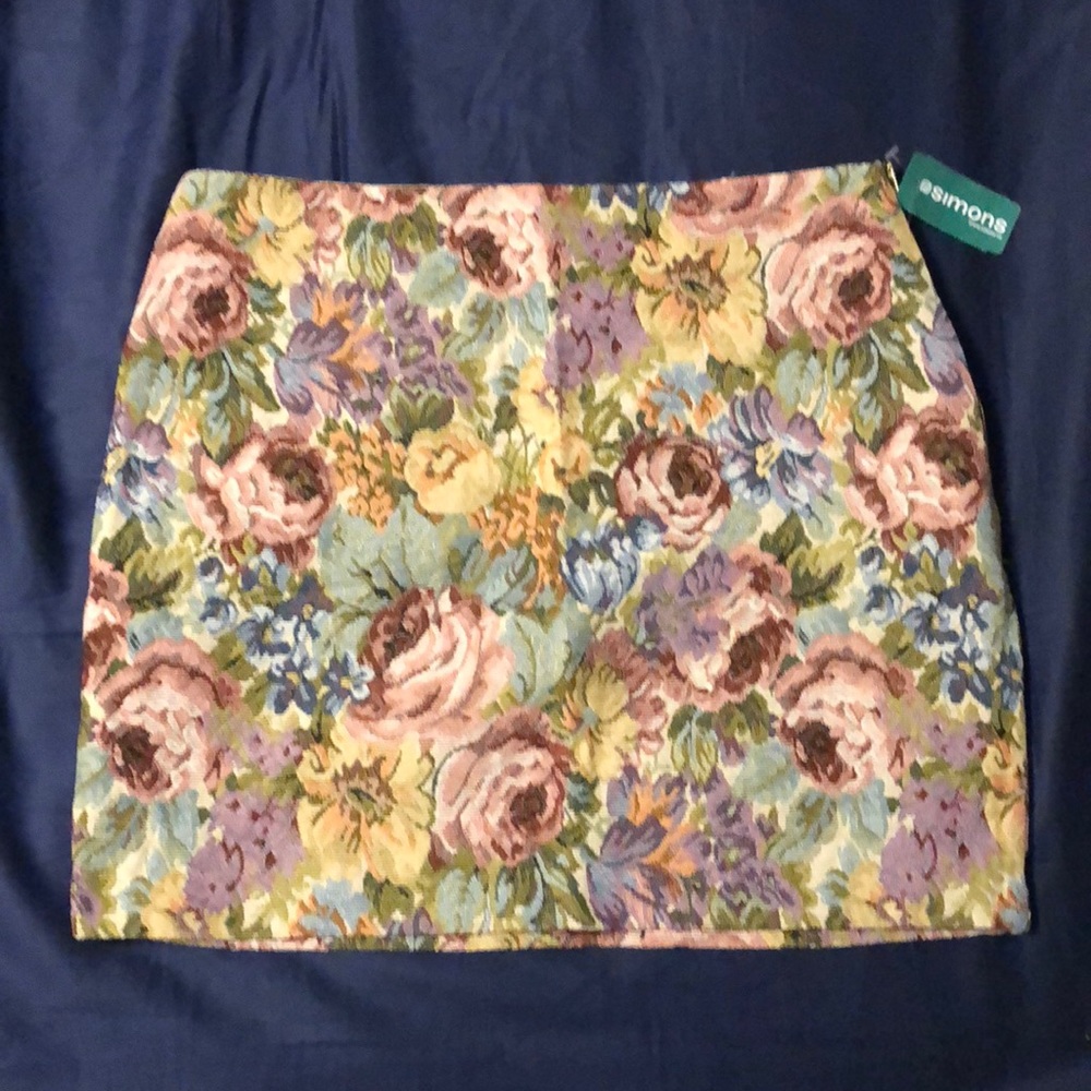 Twik Floral Mini Skirt